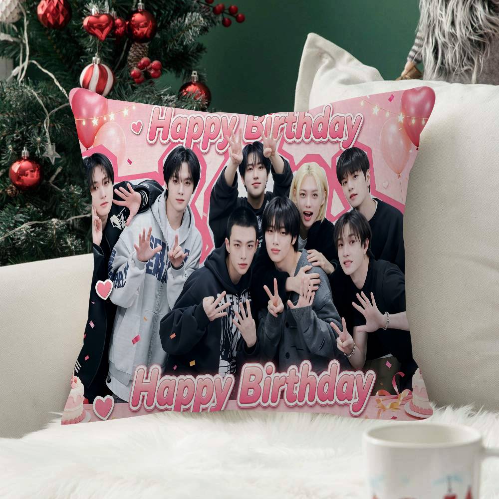 Kpop You Make SStray KKids Stay Decor Room Aesthetics Pillow Case Home Decor Bedroom Sofa Bed Couch Pillow Cover x Fashion