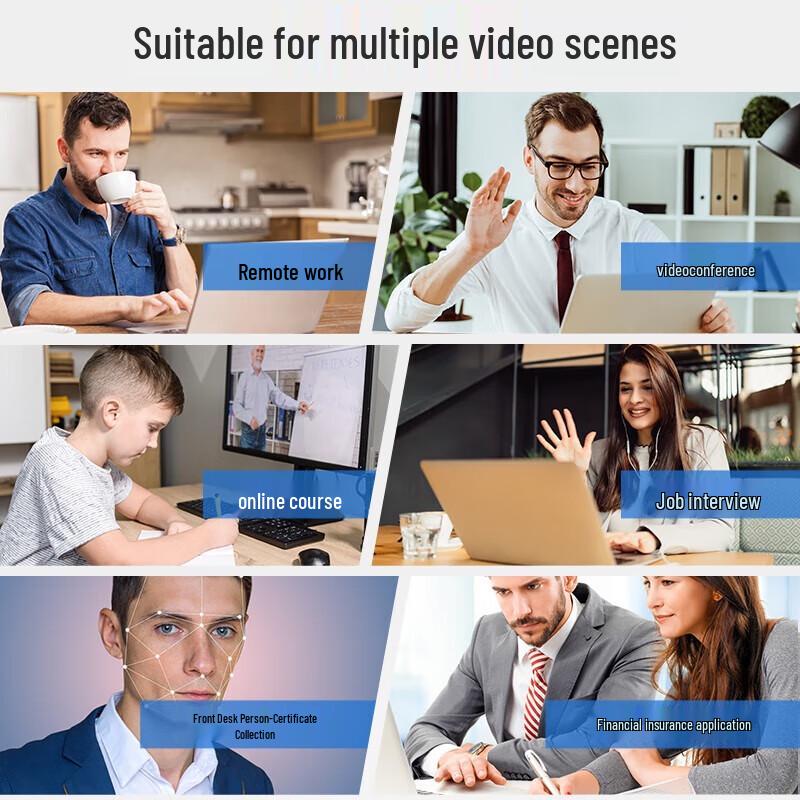 HIKVISION E15 2K HD USB Webcam with Microphone