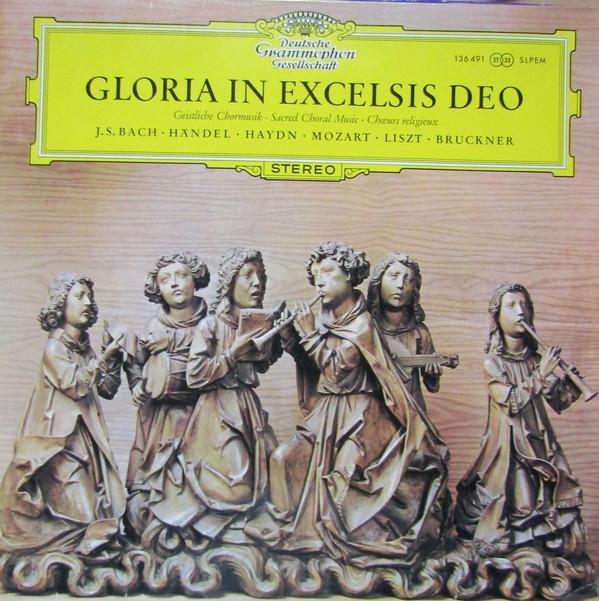 LP Record KARL RICHTER MUNCHENER BACHCHOR Gloria In Excelsis Deo 136491SLPEM DEUTSCHE GRAMMO Germany Classical Used