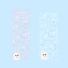 Korean Stickers Wholesale Original Transparent Bubble Ins Style Cute Hand Account with Card Stickers