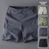 Summer Casual Men's Loose Straight Leg Five Quarter Pants Sports Shorts