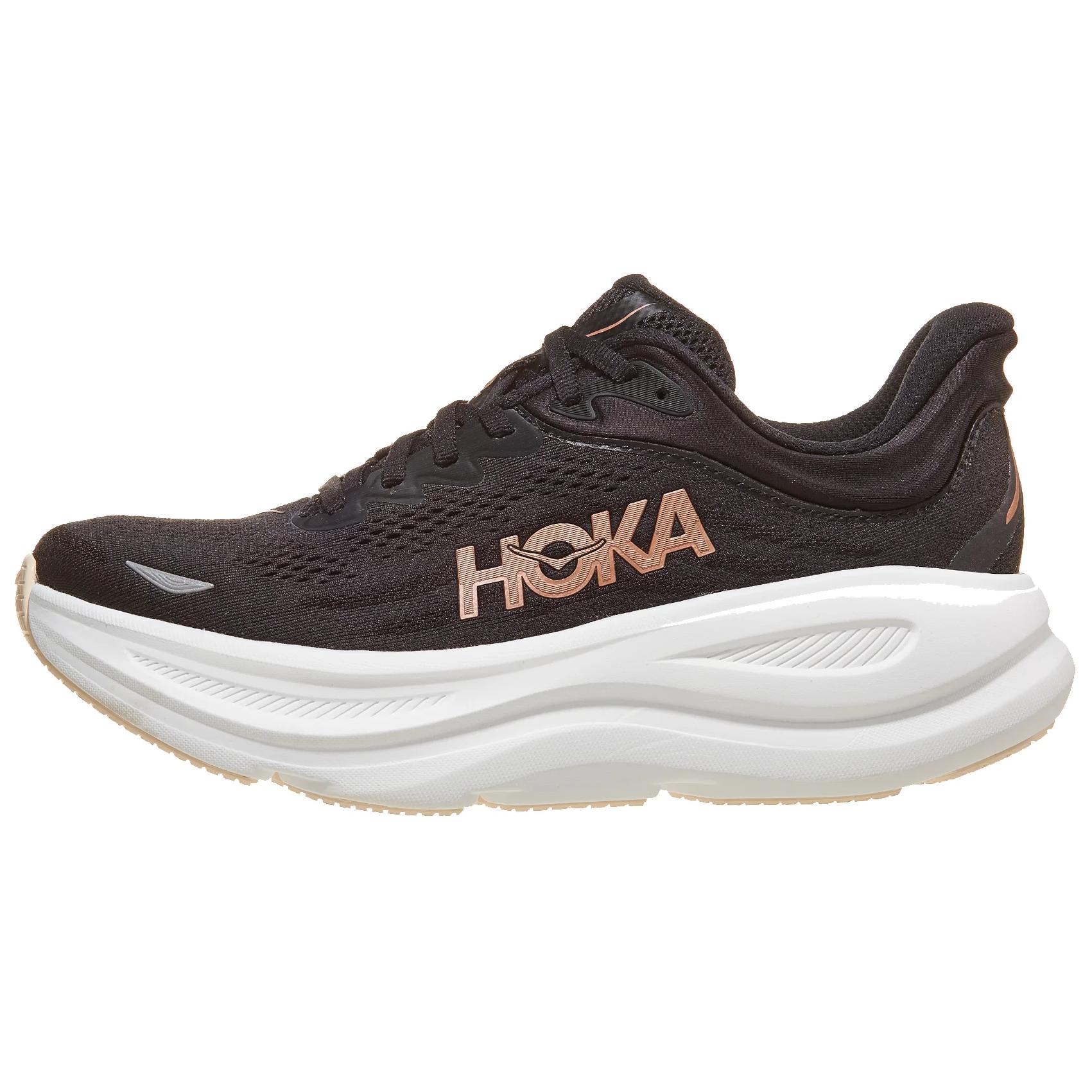 

HOKA Bondi 9 Черный Розовое золото Женские Кроссовки 1162012-BRGL 41