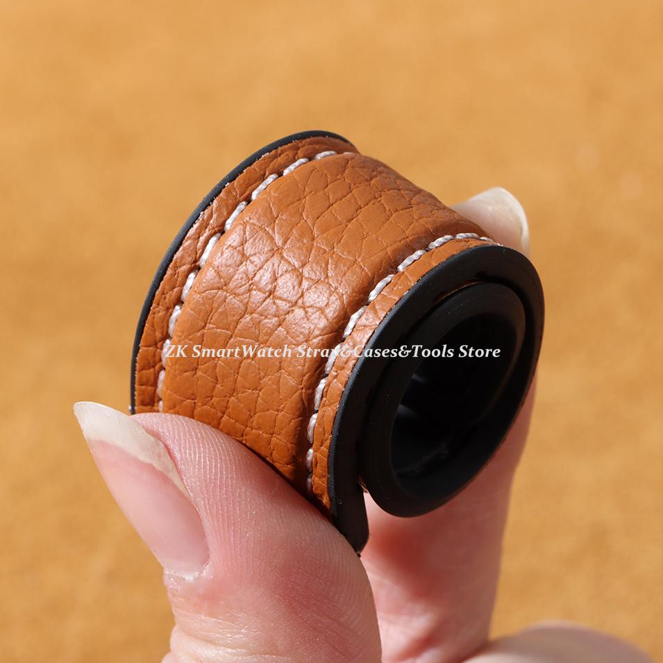 Lychee Pattern Watch Strap 20mm 22mm Quick Release Wristband for Samsung Galaxy Watch 3 Active2 40 44mm Huawei Watch Gt 2 Bands