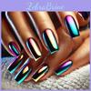 Mittellange Mehrfarbige Farbverlauf Europäisch-Amerikanischer Stil Mode Nagelkunst Aufkleber