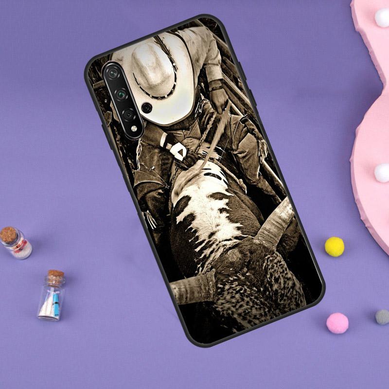 Extreme Sport Rodeo Cowboy For Huawei Nova 5T 9 10 SE 7i 8i 11i 12i Y60 Y61 Y70 Y72 Y73 Y90 Y91 P20 P40 P30 Lite Case