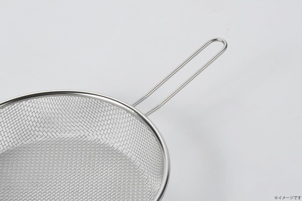 Takagi TAKAGI Frying Pan Strainer for 22cm and 24cm Frying Stackable for and Deep Stainless Kitchen Made in Japan Pans, Boiling, Draining, Frying,