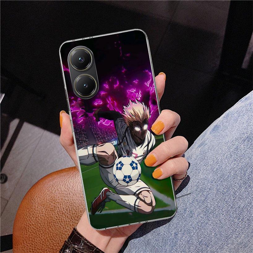 Blue Lock Shidou Ryusei Phone Case For Xiaomi Poco X7 X6 X5 Pro F7 Ultra Redmi 15C 15 13C 13 12C 12 10 10A 10C 9 9A 9C 9T Cover