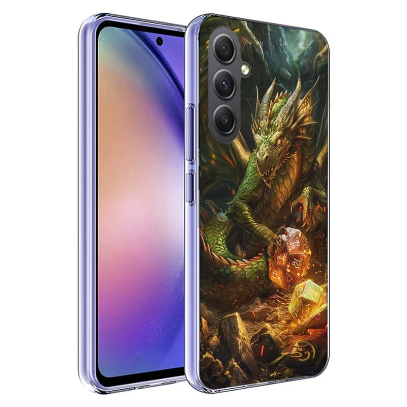Game D-Dungeons D-Dragons D-DND Phone Case for Samsung A17 A37 A57 A07 A16 A26 A36 A56 A06 A02S A12 A22 A32 A52S A04S A14 A24 A3