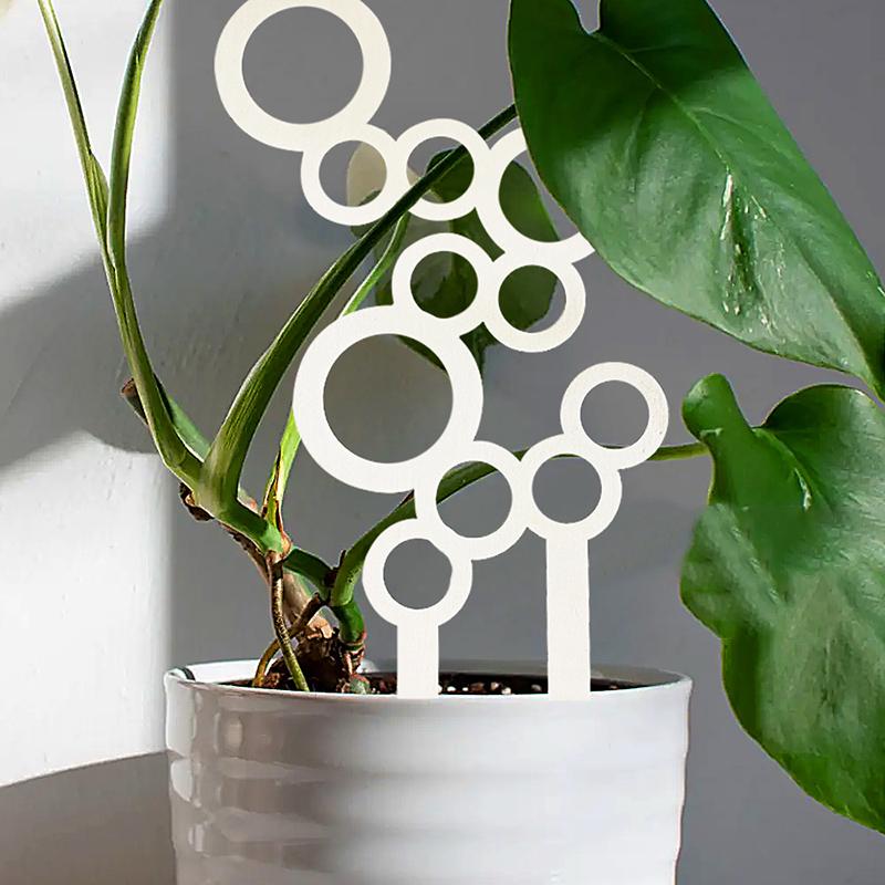 Honeycomb Wooden Plant Trellis 1Pcs Creative Stand for Indoor Potted Plants