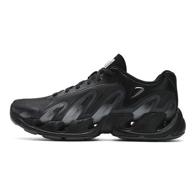 VETTA Cushioning Abrasion Resistant Breathable Lightweight Low Top Chunky Sneakers Men's Black/Mist Gray F12M623105FBH