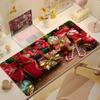 Buon Natale Babbo Natale Tappetino per Mouse per Computer Accessori da Gioco Tappetino Mouse Grande Stampa Deskmat Tappetino per Tastiera Tappetino Mouse Pad