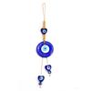Craft Colorful Bead Demon Eye Pendant Car Hanger Decoration Blue Eye Key Chain Home Wall Hanger
