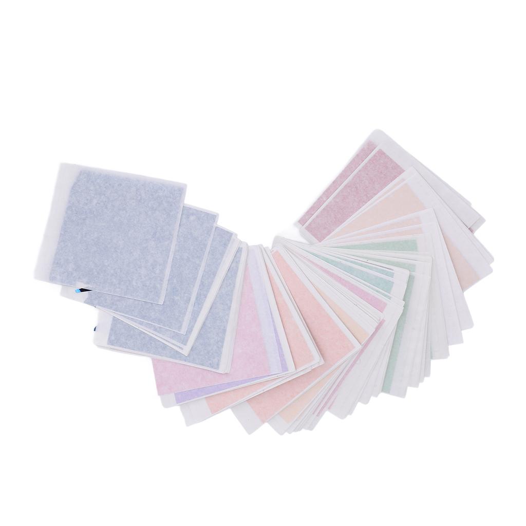 12 Colors Imitation Gold Leaf Sheets Multi Color Gold Leaf Paper 240 Pieces for Arts Decoration