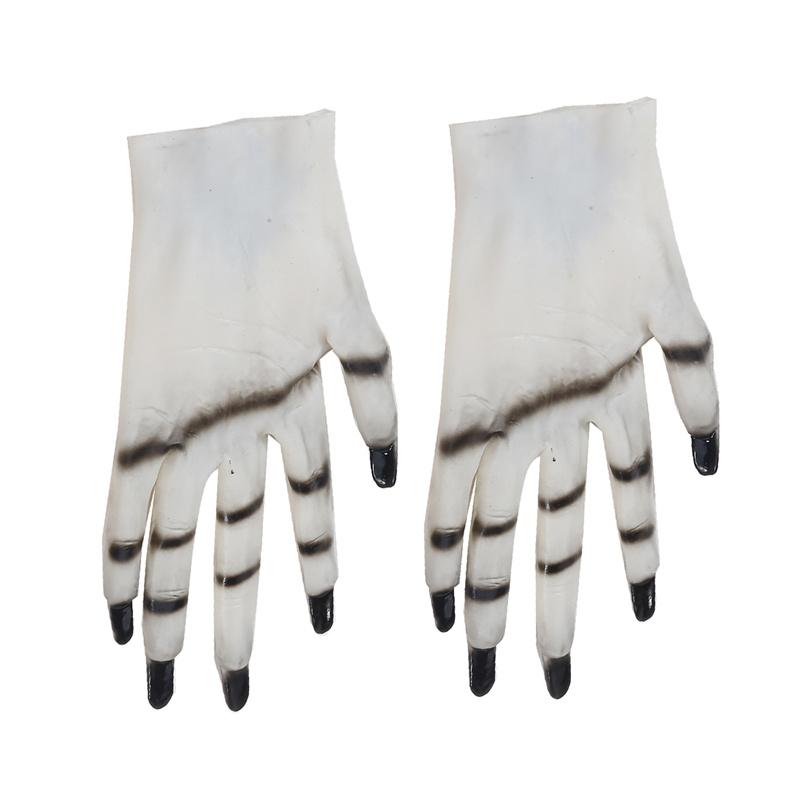 Adult Funny Halloween Gloves Party Scary Ghost Gloves Holiday Props for Women Men