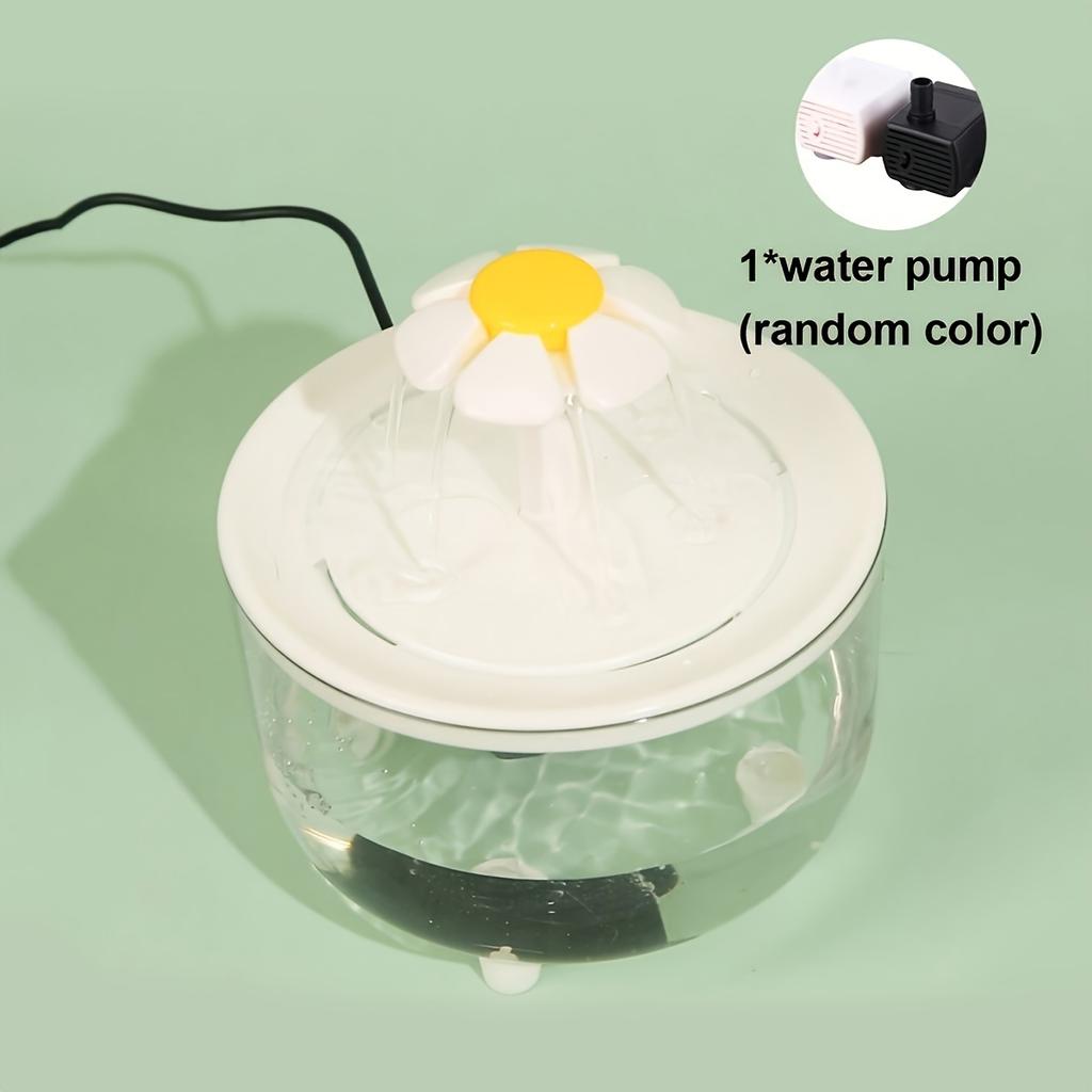 USB Electric Mute 1L Pet Water Fountain Automatic Cat Drink Bowl Filter Pet Drinking Dispenser Drinker For Cats Water Filter