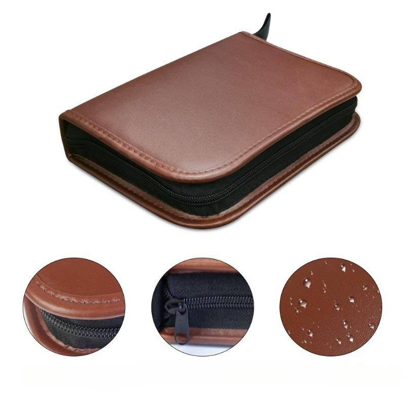 Golf Kit Golf Accessory Bag Convenient Carry Multi-functional Large-capacity Storage Leather Bag Golf Equipment