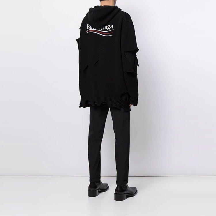 Balenciaga Sweater Unisex Black 662718T32121069