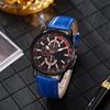 Luxury Mens Sports Wristwatch Business Fashion Casual Leather Analog Quartz Watch Men Clock Gift Relogios Masculino Reloj Hombre