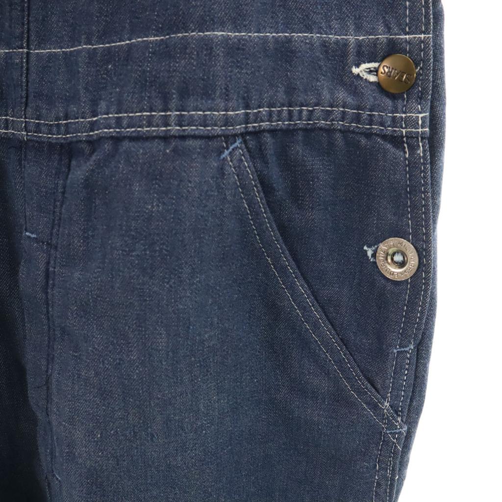 Sears 70s 80s vintage denim Overall Indigo Painter Men's Used