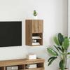 Wall Mounted TV Cabinet Artisan Oak 30.5 x 30 x 60 cm