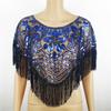 Sparkling Sequined Embroidered Shawl Wrap for Evening Gowns and Dresses Comfortable Wear Capes for Women Special Occasion
