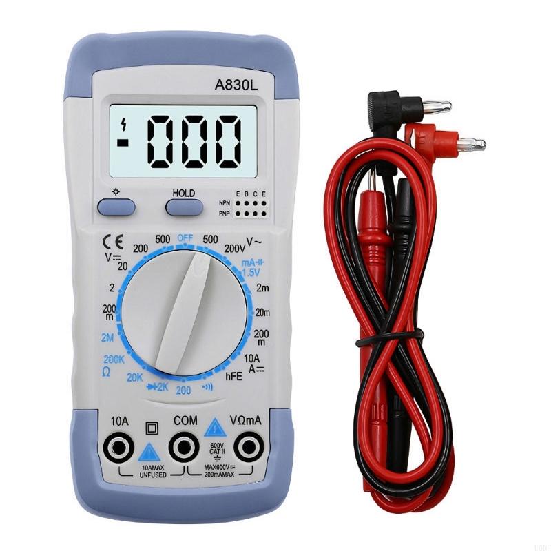 Digital Multimeter Transistors Tester Electrical NCV Test Meter TrueRMS