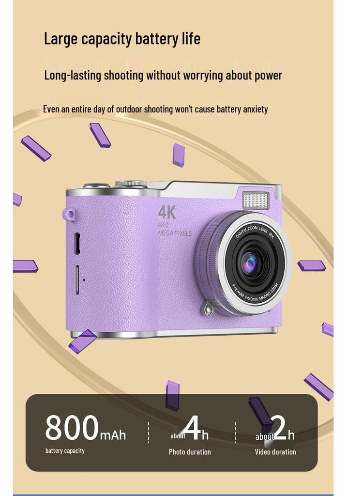 Nou aparat Mirrorless 4K Entry-Level cu Senzor CCD cu Pixeli Mari