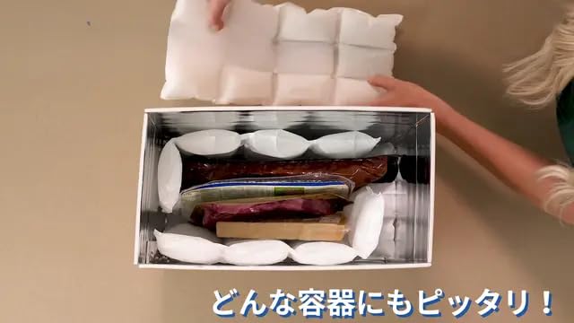 NICE PACKS Ice Packs - Strong, Slow-Melting, Long-Lasting, Thin, Small to Large Sizes, Condensation-Preventing, High Capacity, Reusable, Lightweight,
