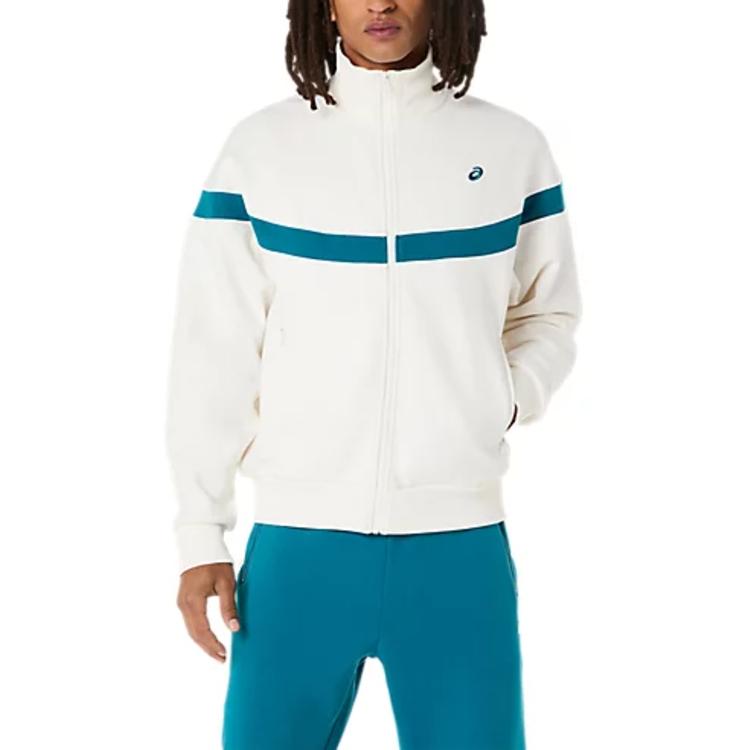 Asics Heritage Zip Long Sleeve Stand Collar Jacket Men jackets 2033B999-100 S