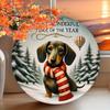 X Inch (XCm) D Flat Printed Aluminum Sign ItS The Most Wonderful Time of The Year Sign for Indoor And Outdoor