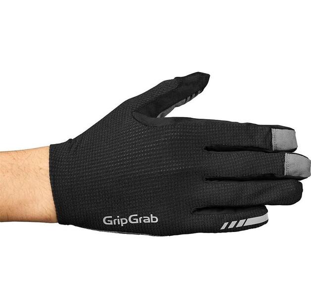 Велоперчатки GripGrab Pacr Insidegrip (черные)