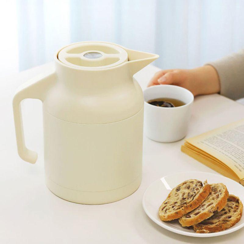 Reborn. J MUDITA 304 Stainless Steel Insulated Kettle 1.5L Large Capacity Thermos Bottle