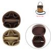 Bag Organizer Insert For LV Canne Makeup Bag Inner Pouch Protective Lining Bag For Wealth Bucket Daily Use Retro Style