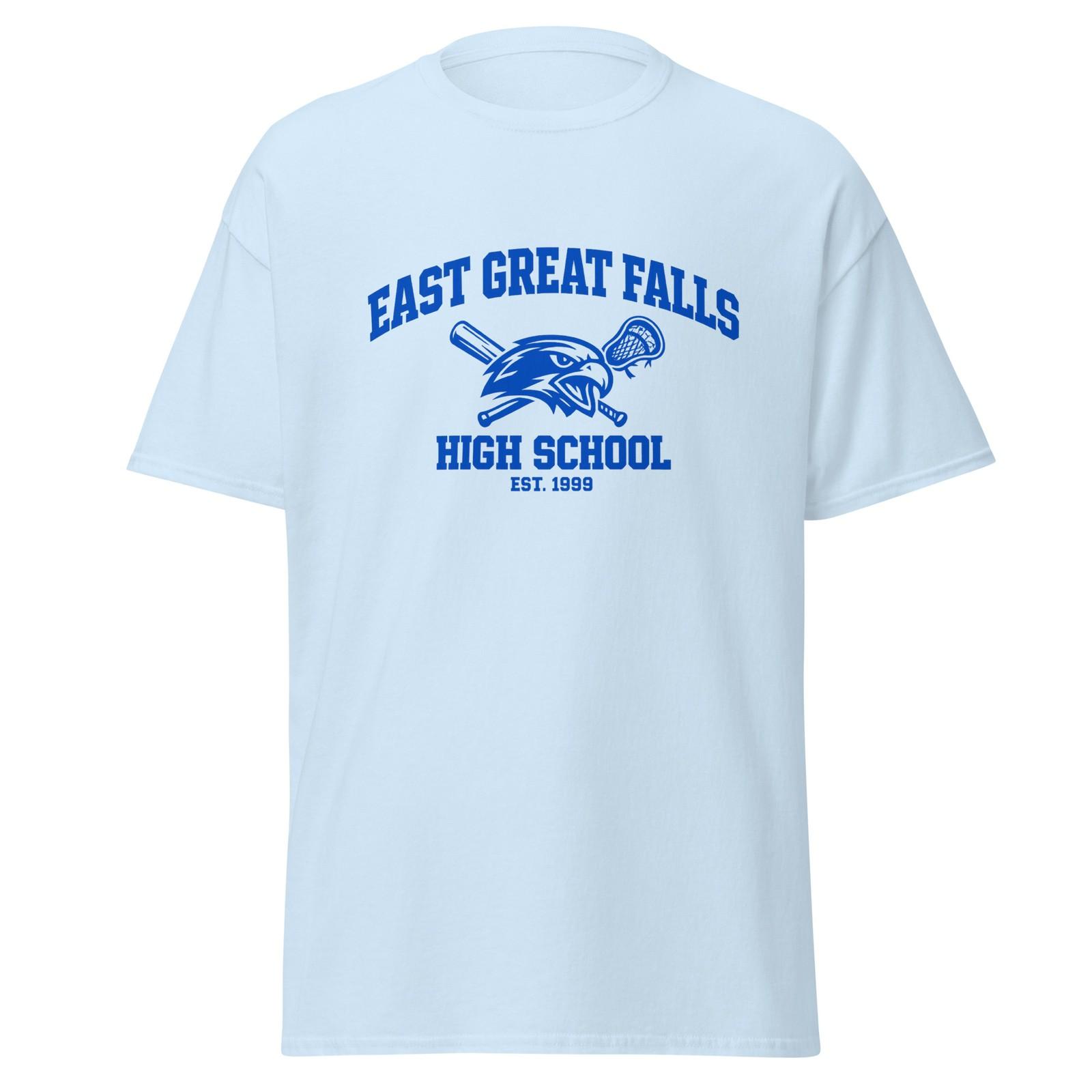 East Great Falls High School - 90 s Movie Parody Shirt, Unisex XXXXL