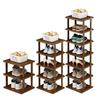Entry Shoe Rack 37748 Layers Large Capacity Stable Bamboo Structure Home Dorm Bedroom