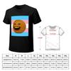 Nerviges orange Trans-Flagge T-Shirt schwere Stoffe Blanko Blau Lock Oversize-T-Shirts Mann übergroßes T-Shirt Männer