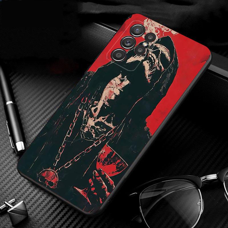 Phone Case For Samsung Galaxy S25 S24 S23 S22 S21 Ultra S24 S23 S22 S21 S25 Plus S24 S25 FE Skeleton Art