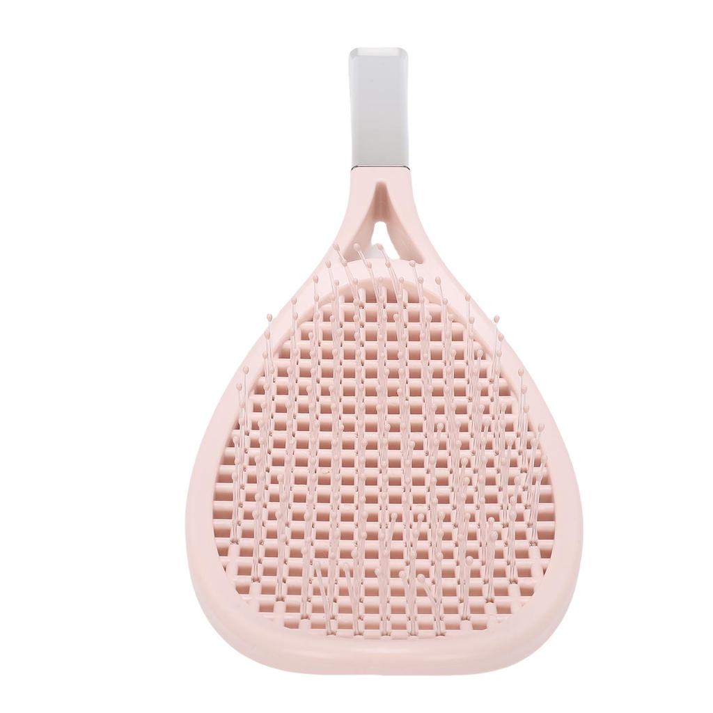 Curly Hair Brush Comfortable Massage Detangling Brush Cushion Hair Comb for Women Pink