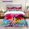 Cute cartoon theme Sailor Moon Tsukino Usagi cartoon comfortable home duvet cover and pillowcase (1 * duvet cover+2 * pillowcase, without core)A4