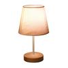 Lampada da comodino decorativa da tavolo in legno massello nordico, semplice e creativa, con telecomando, piccola luce notturna a risparmio energetico a LED