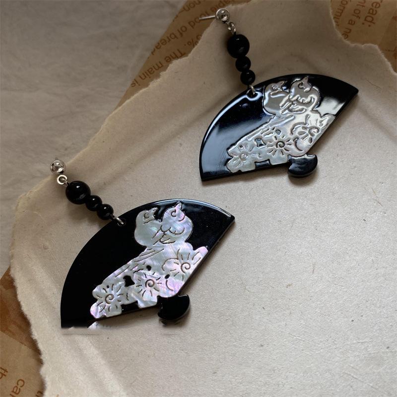 

Антикварные серьги-кисточки, модный темперамент легкой роскоши, высококлассные серьги, серьги в ретро этническом стиле для ципао, женские