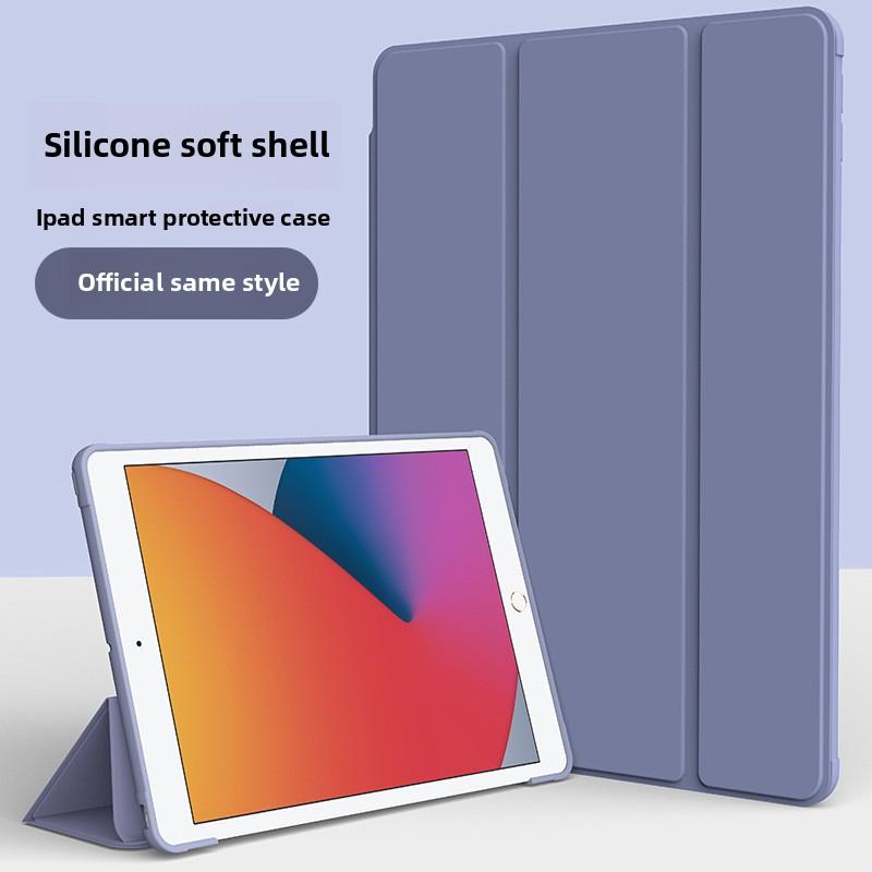 Soft Silicone 3 Fold Case for 2022 iPad 10 10.2 Inch iPad Pro 11 Mini 6 Air 5 Protective Cover