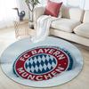 Bayern Munich Round Area Rug,Carpet Rug for Living Room Bedroom Sofa Playroom Decor,Non-slip Floor Mat