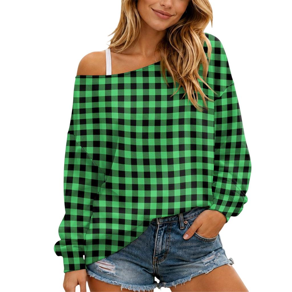 Top Casual a Maniche Lunghe in Rete da Donna, Vestibilità Larga, Blusa Comoda per l'Uso Quotidiano