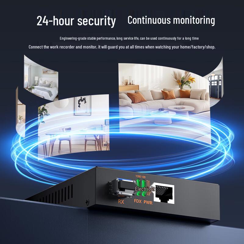 Yangye Gigabit Fiber Optic Transceiver (1 Optical 1 Electrical Port)