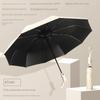Fully Automatic Dual-Purpose Umbrella, Large Size, Thickened and Reinforced, Foldable Sunshade, Sun Protection, Uv Protection, Sun Umbrella for Men