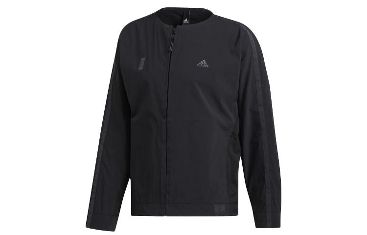 Adidas Jackets Men s Black Baseball Collar Moderate Other GJ5100 XL