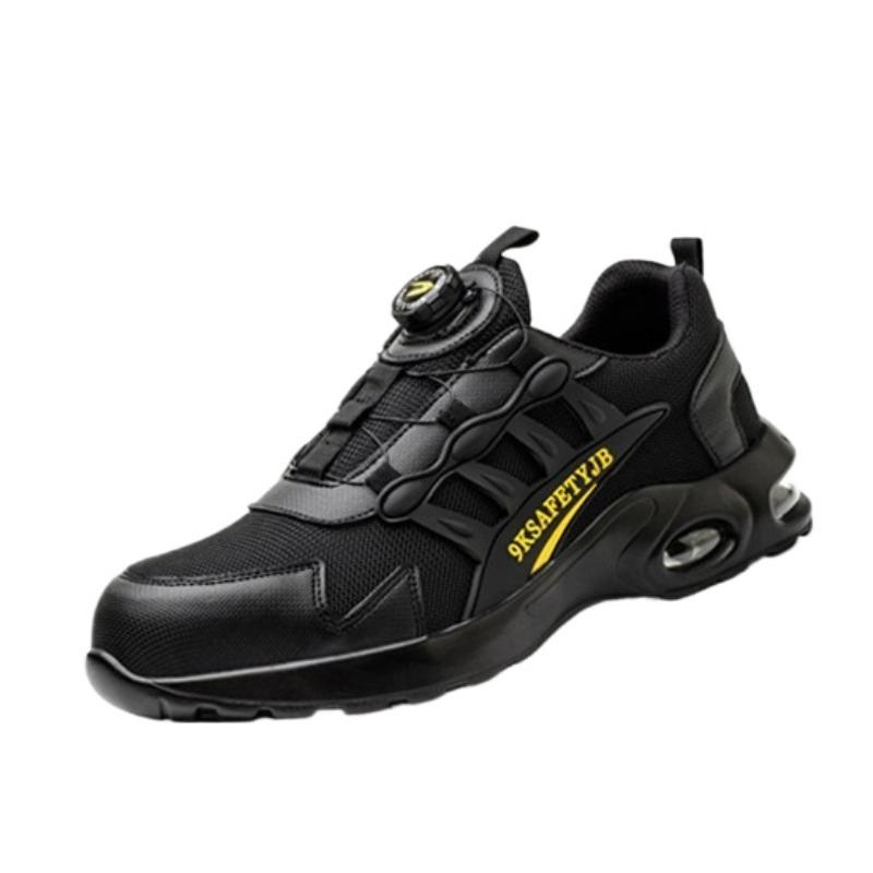 Men's Summer Anti-smash, Stab-proof and Non-slip Labor Insurance Shoes, Lightweight Protective Work Shoes