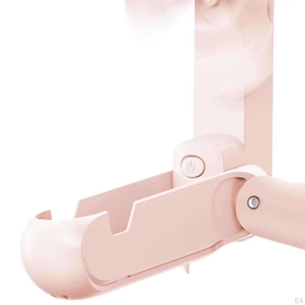 Compact Handheld Fan Rechargeable with Phone Stand