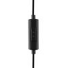Hama Germany  Kooky Black Wired Earphones with Mic, 3.5mm, Officially Imported